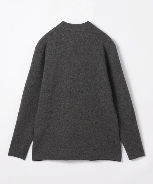 セーター ニット カシミヤ ダブルブレステッド カーディガン メンズの画像