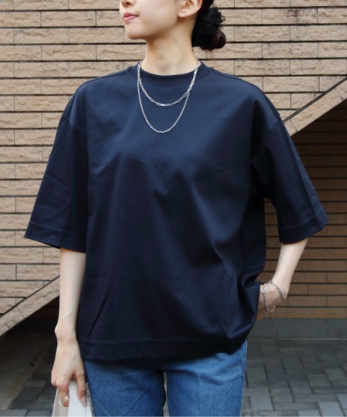 シンゾーン　HALF SLEEVE SMART TEE NAVY THE SHINZONE tシャツ SHINZONE/シンゾーン ハーフスリーブ