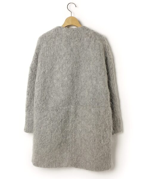 ZARA WOMAN」 ノーカラーコート S グレー レディース : ZOZOTOWN Yahoo