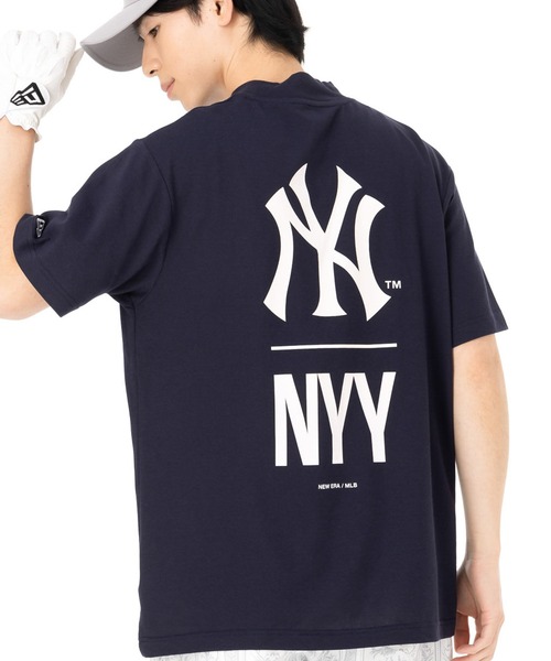 NEW ERA ニューエラ ゴルフ 半袖 ミッドネックシャツ ニューエラゴルフ 半袖ミッドネックTシャツ コットン 綿