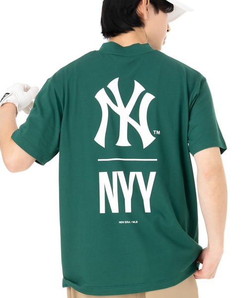 NEW ERA ポロシャツ ニューエラゴルフ 半袖ミッドネックTシャツ