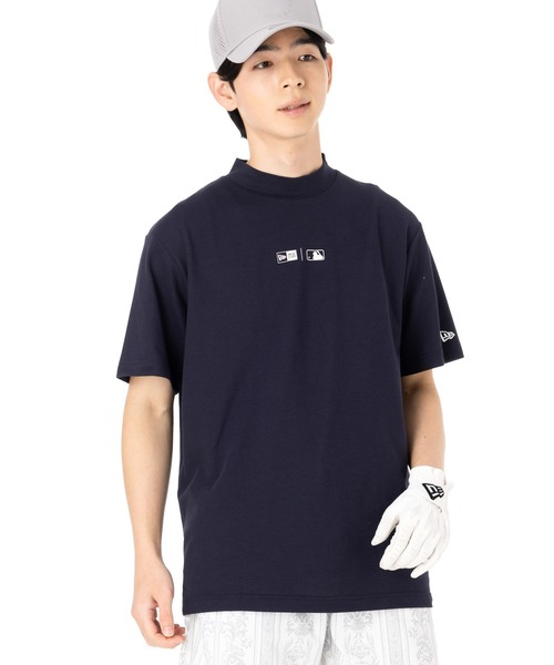 NEW ERA ポロシャツ ニューエラゴルフ 半袖ミッドネックTシャツ