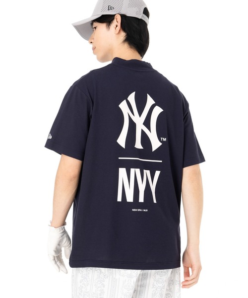 NEW ERA ポロシャツ ニューエラゴルフ 半袖ミッドネックTシャツ