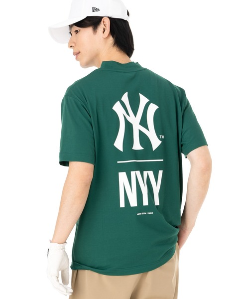 NEW ERA ポロシャツ ニューエラゴルフ 半袖ミッドネックTシャツ