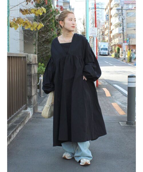 Ungrid（アングリッド） ワンピース スリーブボリュームワンピース