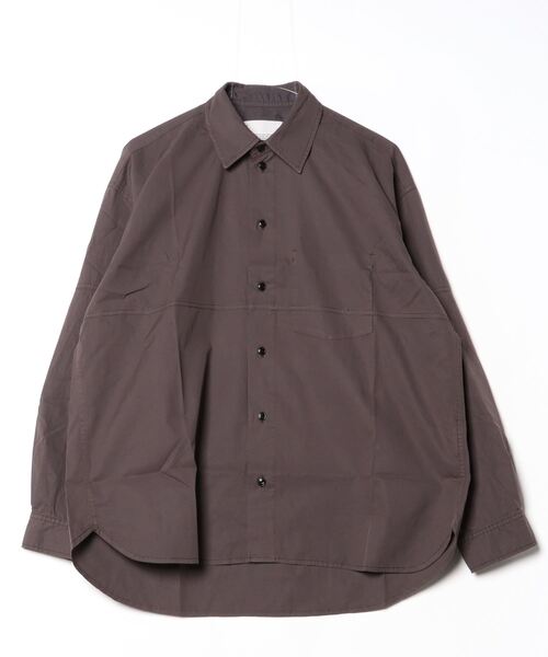 VOAAOV（ヴォアーブ） シャツ 「VOAAOV」TWILL Long Sleeve Shirt