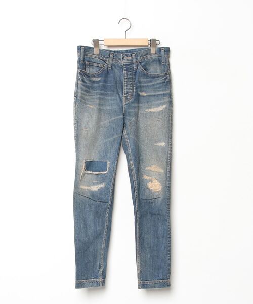 5351 POUR LES HOMMES」 ダメージ加工デニムパンツ 1 ブルー メンズ 