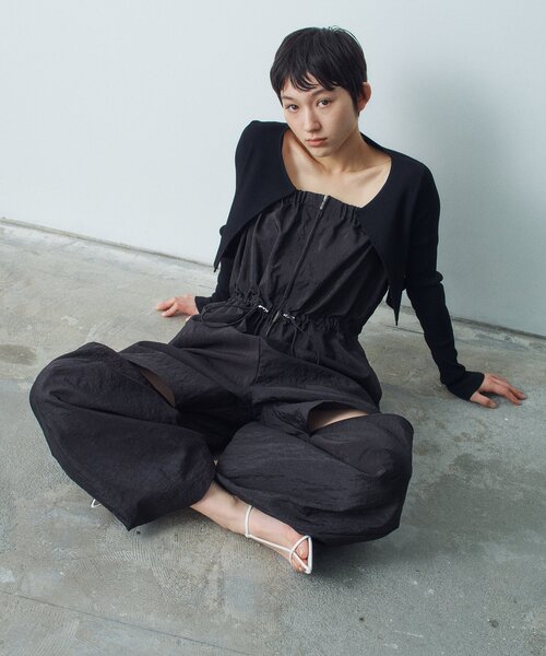 サロペット オーバーオール nylon utility all−in−one レディース