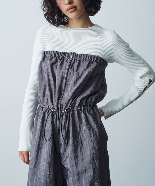 サロペット オーバーオール nylon utility all−in−one レディース