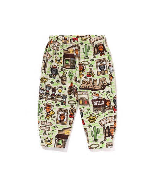 ベビー BABY MILO WESTERN PATTERN BABY PANTS