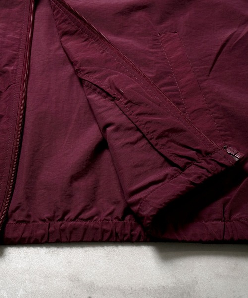 Starting Over ナイロンジャケット sleeve line one point nylon