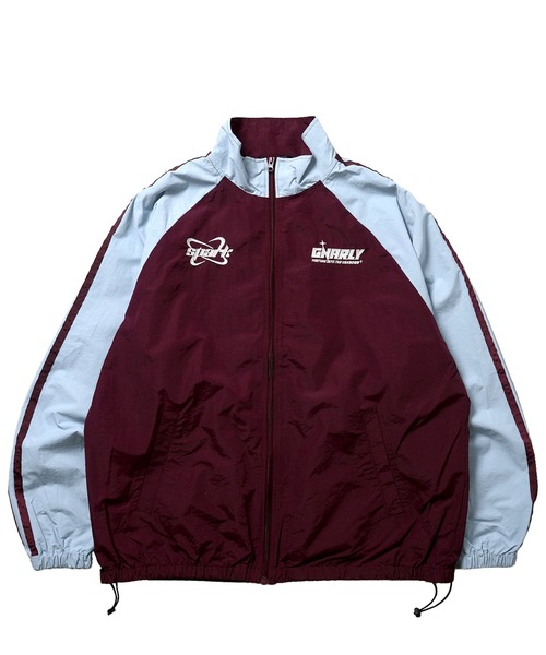 Starting Over ナイロンジャケット sleeve line one point nylon