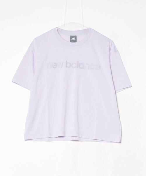 tシャツ ニューバランス New Balance ショートスリーブTシャツ_Athletics レディース New Balance tシャツ Athletics フラワー オーバーサイズド