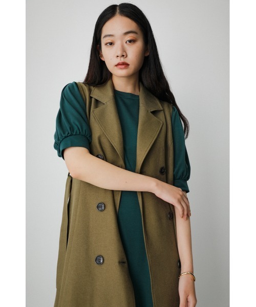 AZUL BY MOUSSY（アズールバイマウジー） コート SMALL グリーン 
