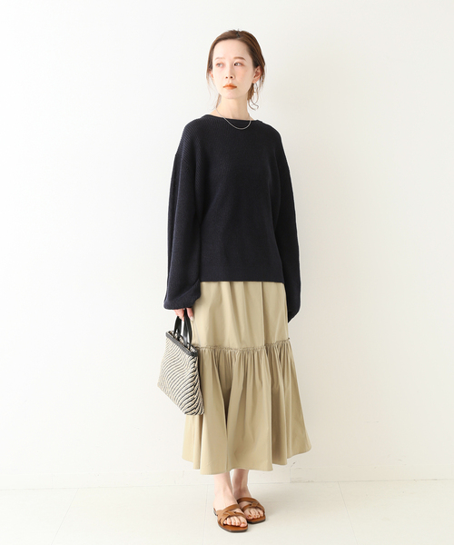 「IENA」 長袖ニット FREE グレー レディース IENA 「IENA」 長袖ニット FREE グレー レディース : ZOZOTOWN