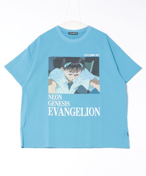 tシャツ evangelion x little sunny bite  big tee レディース メンズ