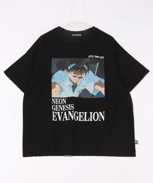 tシャツ 「8」「it」evangelion x little sunny bite big tee レディース メンズ Little sunny bite tシャツ 「8」「it」「evangelion x little