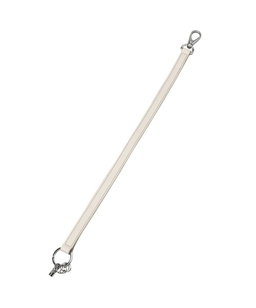 チャーム 「アクセサリー」キーホルダー ストラップ レザー 本革（商品番号：P25-65509） レディースの画像