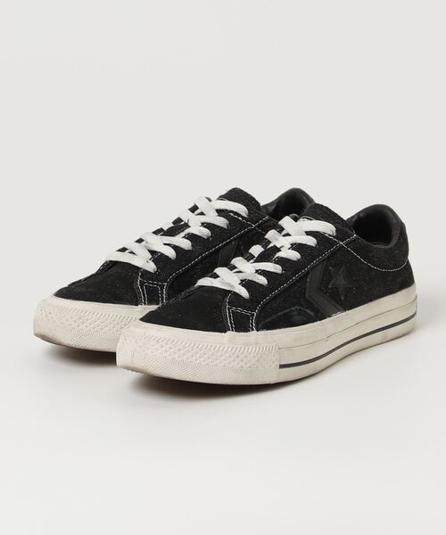 CONVERSE 「CONVERSE」 ローカットスニーカー 4.5 ブラック メンズ 