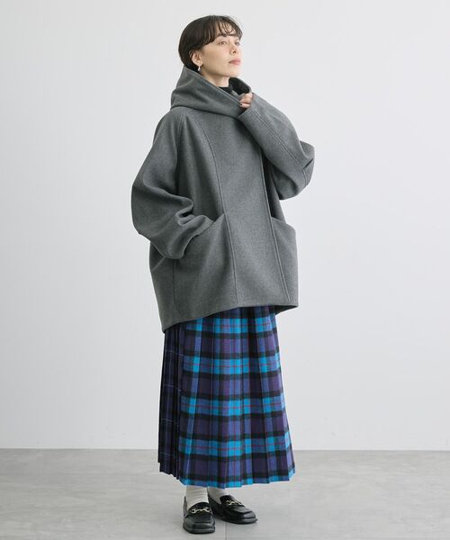 「AMERICAN HOLIC」 コート M 杢グレー レディース_画像5