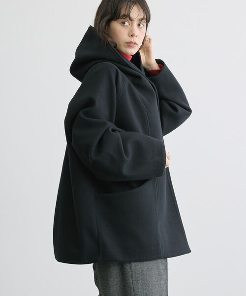 「AMERICAN HOLIC」 コート M 杢グレー レディース_画像9