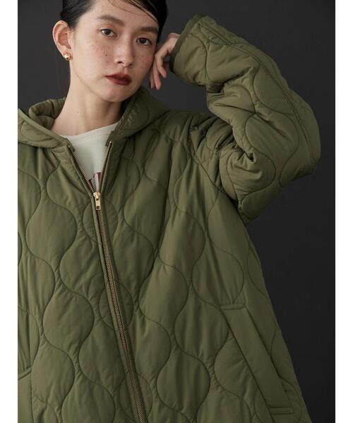 「AMERICAN HOLIC」 コート L カーキ レディース_画像5