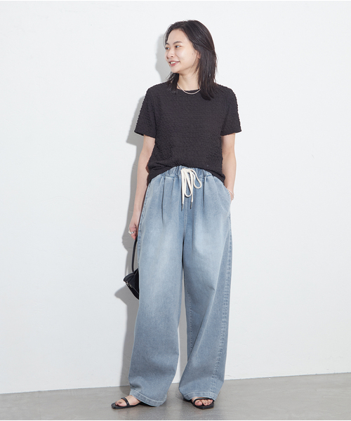 美品♡ 【接触冷感】アイシーリラックスデニム JOURNAL STANDARD ジーンズ デニム デニムパンツ 「WEB限定追加2