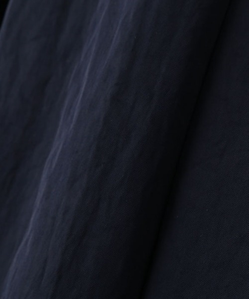 etretokyo サスペンダーヘムタックカーブパンツ　NAVY / M ETRE TOKYO パンツ サスペンダーヘムタックカーブパンツ