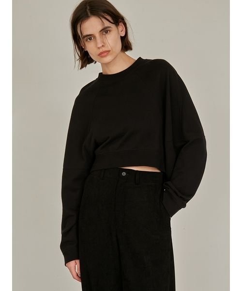 「styling/」 スウェットカットソー FREE ブラック レディース