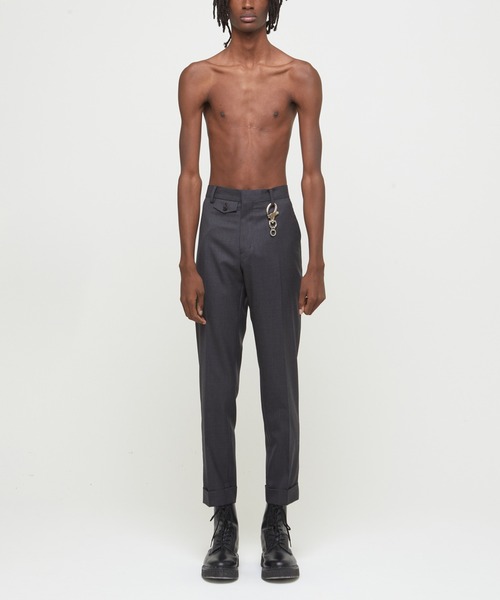 「DRESSEDUNDRESSED」 パンツ 4 ブラック メンズ_画像7