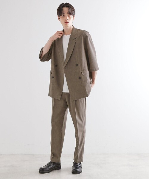 卸し売り購入 tk.TAKEO KIKUCHI セットアップ 「セットアップ 2点セット ジャケット・アウター