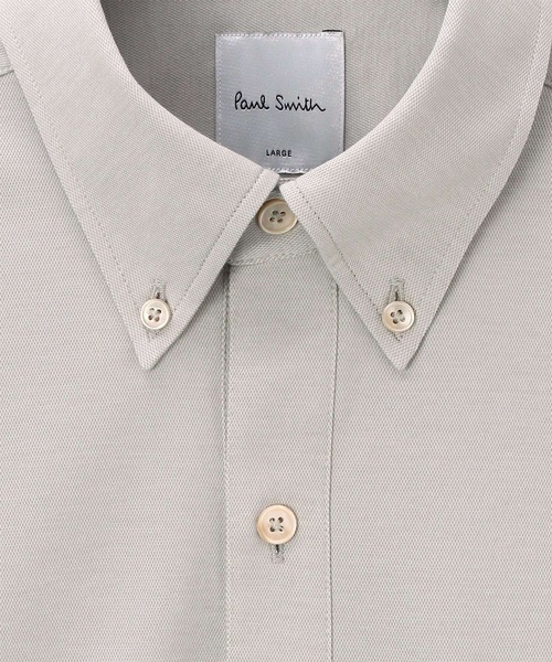 Paul Smith（ポール・スミス） ポロシャツ ソリッド 鹿の子 ボタン