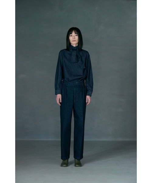 ROOP TOKYO ワイドパンツ ジーンズ デニム デニムパンツ BONNY WOVEN