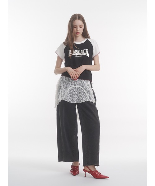 jouetie tシャツ 「LONSDALE×jouetie」ラグランTシャツ