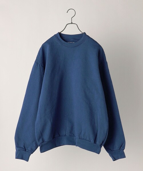 「LOS ANGELES APPAREL」 スウェットカットソー SMALL ブルー メンズ_画像4