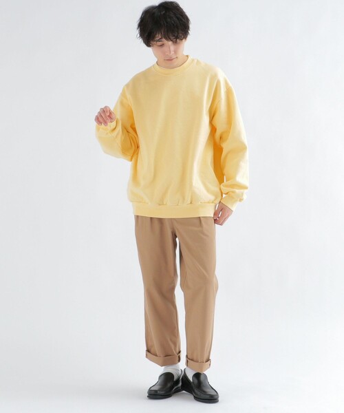 「LOS ANGELES APPAREL」 スウェットカットソー SMALL ブルー メンズ_画像5