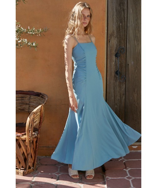 Estella.K ワンピース Leonora Maxi Dress Wバッククロスドレス