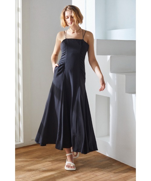 Estella.K ワンピース Leonora Maxi Dress Wバッククロスドレス