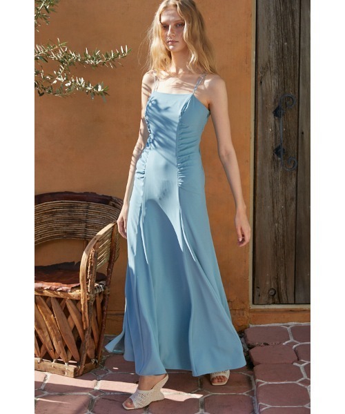 Estella.K ワンピース Leonora Maxi Dress Wバッククロスドレス