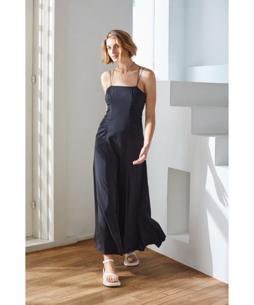 Estella.K ワンピース Leonora Maxi Dress Wバッククロスドレス