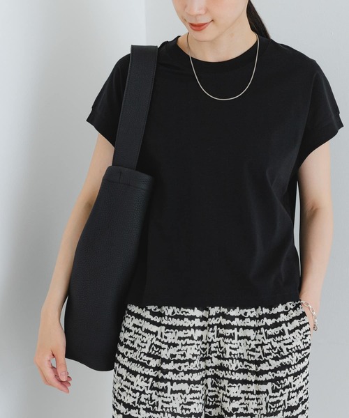 tシャツ スーピマコットンフレンチスリーブカットソー レディース URBAN RESEARCH tシャツ スーピマコットンフレンチスリーブ