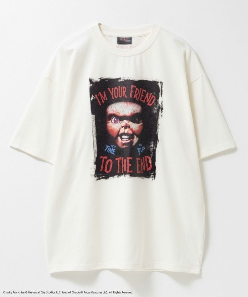 tシャツ 「別注デザイン」 CHUCKY ホラーデザインTシャツ メンズ