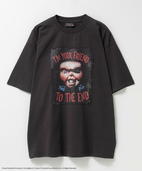 tシャツ 「別注デザイン」 CHUCKY ホラーデザインTシャツ メンズ