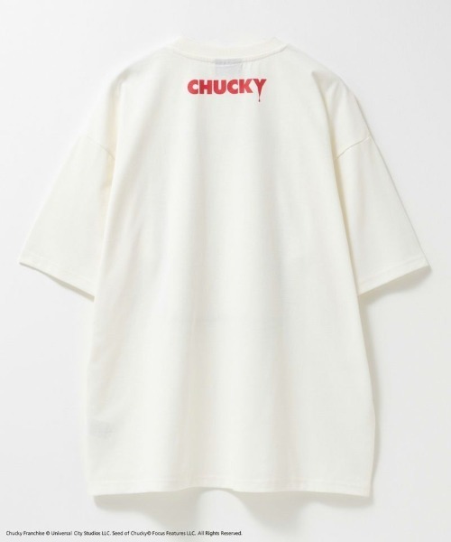 tシャツ 「別注デザイン」 CHUCKY ホラーデザインTシャツ メンズ
