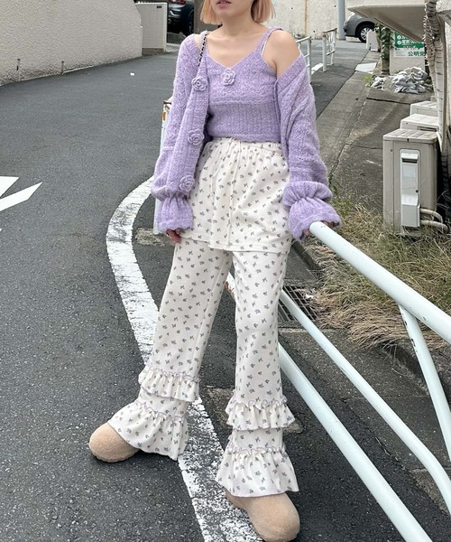 Alley Tokyo パンツ マルチウェイフリフリワッフルパンツとスカートの