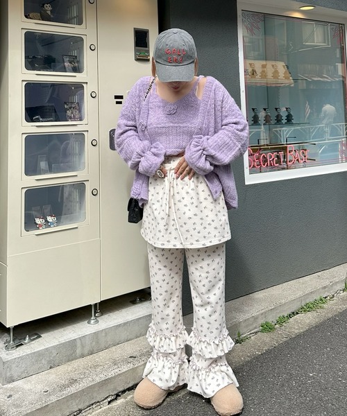Alley Tokyo パンツ マルチウェイフリフリワッフルパンツとスカートの