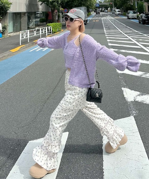 Alley Tokyo パンツ マルチウェイフリフリワッフルパンツとスカートの