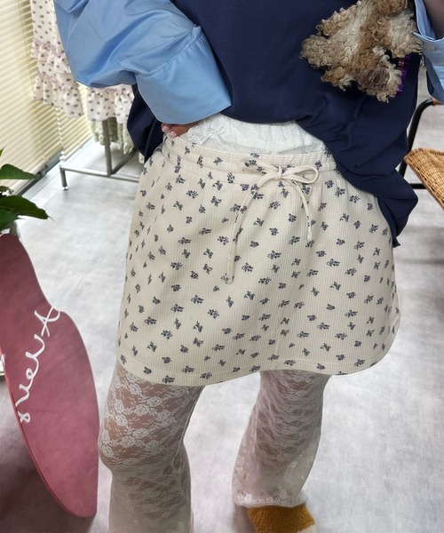 Alley Tokyo パンツ マルチウェイフリフリワッフルパンツとスカートの