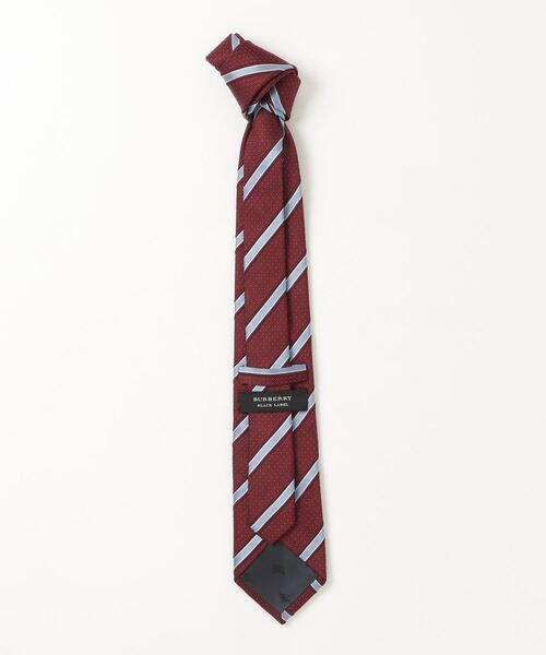 BURBERRY BLACK LABEL 「BURBERRY LABEL」 ネクタイ - レッド