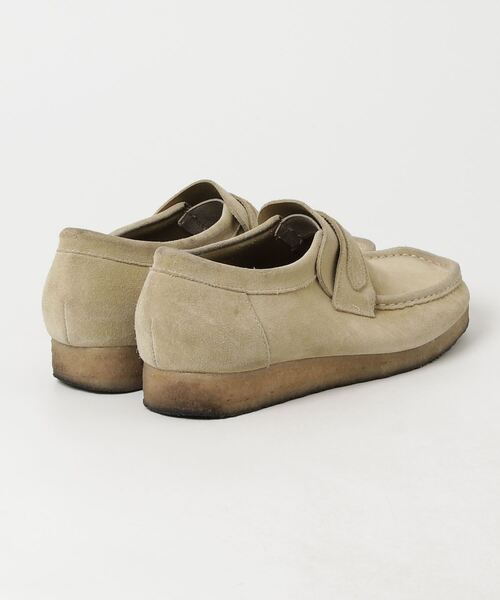 Clarks スエード モカシン ベージュ Clarks（クラークス） モカシンシューズ 8.5 ベージュ メンズ